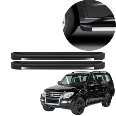 Estribo EVO Pajero Full 5 Portas 2005 até 2021 Preto Fosco C&K