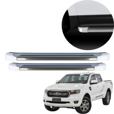 Estribo EVO Ranger Cabine Dupla 2013 até 2023 Branco Artico C&K