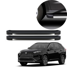 Estribo EVO Rav 4 2021 até 2025 Preto Fosco C&K