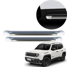 Estribo EVO Renegade 2015 até 2025 Branco Ambiente C&K