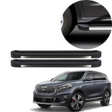 Estribo EVO Sorento 2013 até 2020 Preto Aurora ABP C&K