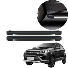 Estribo EVO Tiggo 2 2018 até 2021 Preto Sólido C&K