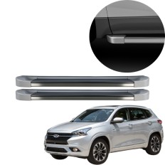 Estribo EVO Tiggo 7 2019 até 2021 Prata Sleek Silver C&K