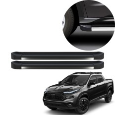 Estribo EVO Toro 2016 até 2025 Preto Fosco C&K