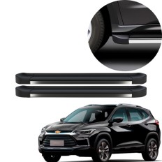 Estribo EVO Tracker 2021 até 2025 Preto Fosco C&K