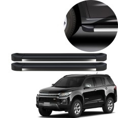 Estribo EVO Trailblazer 2016 até 2025 Preto Ouro Negro C&K
