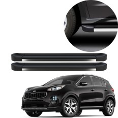 Estribo EVO Sportage 2017 até 2025 Preto Cherry C&K
