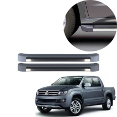 Estribo EVO Amarok Cabine Dupla 2010 até 2025 Cinza Iron C&K