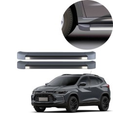 Estribo EVO Tracker 2021 até 2025 Cinza Satin Stell C&K