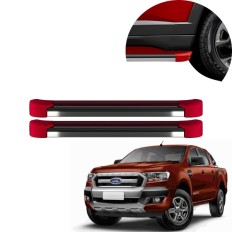 Estribo EVO Ranger Cabine Dupla 2013 até 2023 Vermelho Toscana C&K