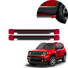 Estribo EVO Renegade 2015 até 2025 Vermelho Colorado C&K