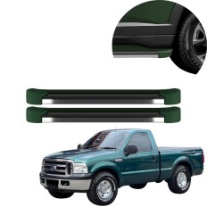 Estribo EVO F250 Cabine Simples 2004 até 2009 Verde Bali C&K