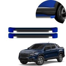 Estribo EVO Toro 2016 até 2025 Azul Jazz C&K