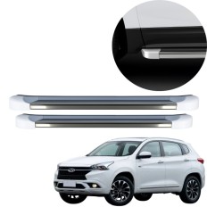 Estribo EVO Tiggo 7 2019 até 2021 Branco Pérola C&K