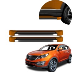 Estribo EVO Sportage2011 até 2016 Laranja Techno C&K