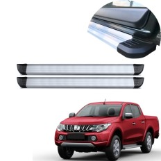 Estribo Alumínio Anodizado L200 Triton e Outdoor 2007 até 2018 C&K