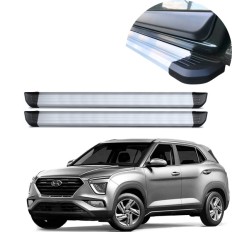 Estribo Alumínio Anodizado Creta 2022 até 2025 C&K