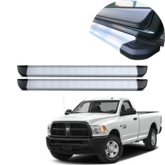 Estribo Alumínio Anodizado Ram 2500 Cabine Dupla 2012 até 2025 C&K