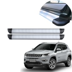 Estribo Alumínio Anodizado Compass 2016 até 2025 C&K