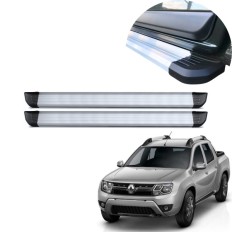Estribo Alumínio Anodizado Oroch 2015 até 2022 C&K