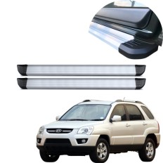 Estribo Alumínio Anodizado Sportage 2004 até 2010 C&K