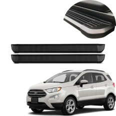 Estribo Alumínio Preto Ecosport 2013 até 2021 C&K