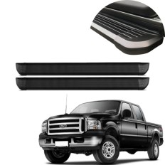 Estribo Alumínio Preto F250 Cabine Dupla 1999 até 2011 C&K