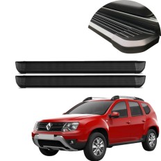 Estribo Alumínio Preto Duster 2016 até 2020 C&K