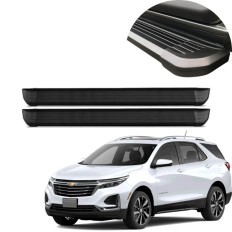 Estribo Alumínio Preto TrailBlazer 2017 até 2025 C&K