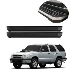 Estribo Alumínio Preto Blazer 2001 até 2011 C&K