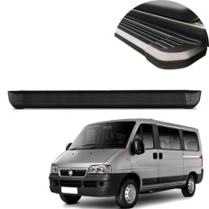 Estribo Alumínio Preto Ducato Longa 2014 até 2017 C&K