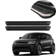 Estribo Alumínio Preto Evoque 2016 até 2022 C&K