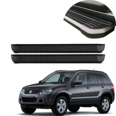 Estribo Alumínio Preto Grand Vitara 2008 até 2016 C&K