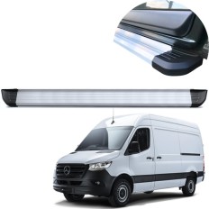Estribo Alumínio Anodizado Sprinter Curta 415/515/516 2014 até 2025 C&K