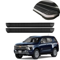 Estribo Alumínio Preto TrailBlazer 2012 até 2025 C&K