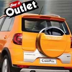 Capa estepe(ABS)-Laranja Atacama-Crossfox  Outlet*