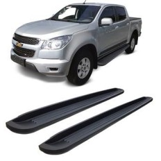 Estribo Injetado Mod Original Preto S10 Cabine Dupla 2012 até 2025 C&K