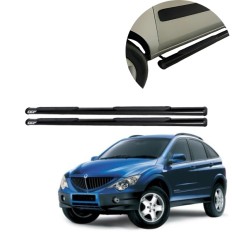 Estribo Oblongo Preto Actyon SUV 2015 até 2025 - CCF