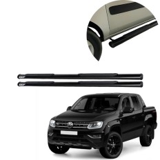 Estribo Oblongo Preto Amarok Cabine Dupla 2010 até 2025 – CCF