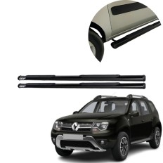Estribo Oblongo Preto Duster 2016 até 2020 - CCF