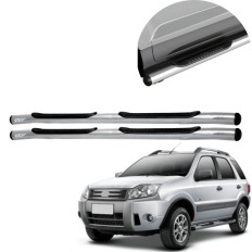 Estribo Tubular Cromo Ecosport 2004 até 2012 - CCF