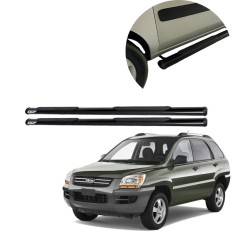 Estribo Oblongo Preto Sportage 2007 até 2010 - CCF