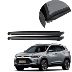 Estribo Alumínio Slim Anodizado Preto 2021 até 2025 – CCF 