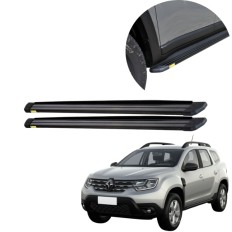 Estribo Alumínio Slim Preto Duster 2021 até 2025 – CCF 