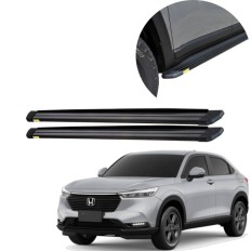 Estribo Alumínio Slim Preto HRV 2023 até 2025 – CCF 