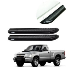 Estribo Plataforma Preto S10 Cabine Simples 1995 até 2011 - CCF