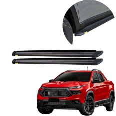 Estribo Alumínio Slim Toro Preto +KIT*
