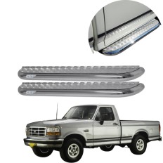 Estribo Plataforma Cromo F1000 Cabine Simples 1993 até 1998 - CCF