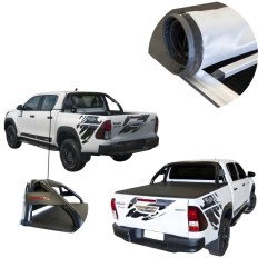 Capota Marítima Hilux Challenge 2016 até 2025 Cabine Dupla Com Santo Antonio Original Force