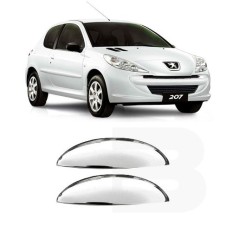 Capa Maçaneta Cromo 206/207 2p